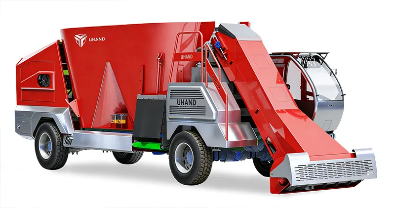 Twin Auger Self-Propelled TMR Mixer